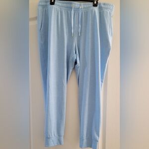 EUC Lilly Pulitzer Lillabeth UPF50 light Blue Joggers Sz XL